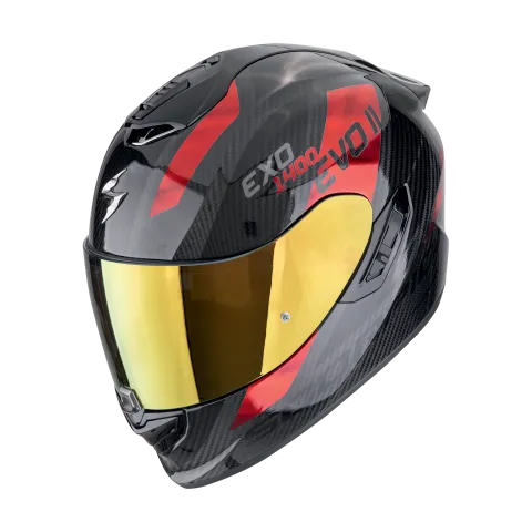 CAPACETE SCORPION EXO-1400 EVO II CARBON AIR PLATTED