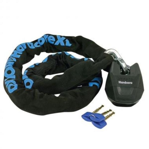 OXFORD HARDCOREXL CORRENTE E CADEADO 1.5MTR X12MM SQ.