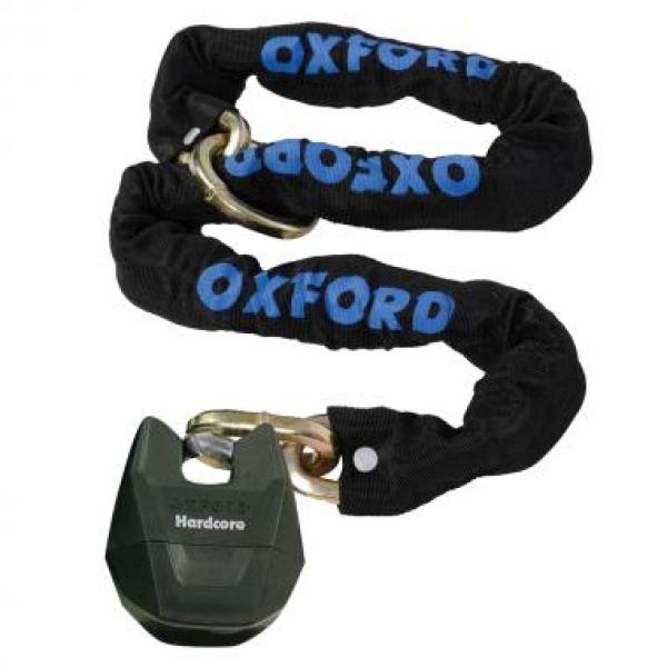 OXFORD HARDCOREXL LOOP CORRENTE E CADEADO 1.5MTR X12MM SQ
